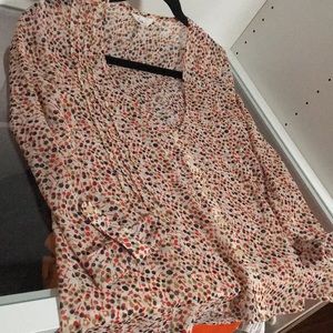 Kina floral spring shell blouse Size xs